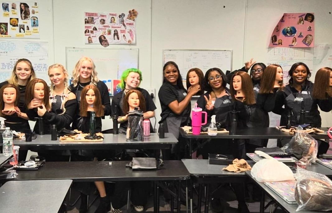 2024/2025 Cosmetology Students in the Classroom